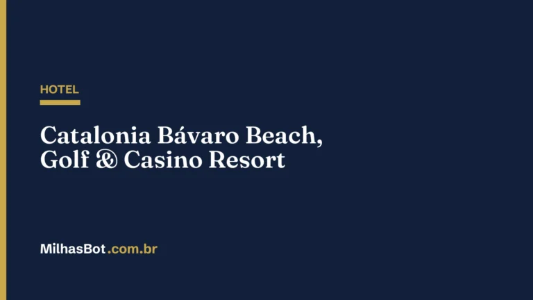 HOTEL: Catalonia Bávaro Beach, Golf & Casino Resort