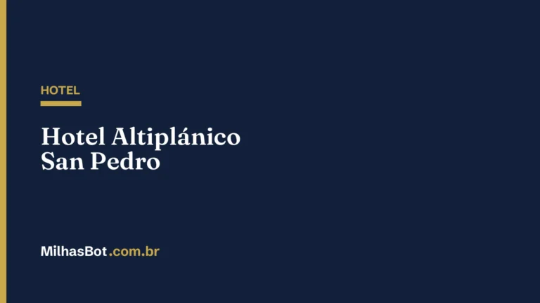 HOTEL: Hotel Altiplánico San Pedro