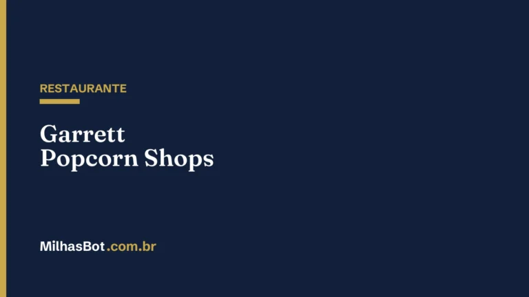 RESTAURANTE: Garrett Popcorn Shops