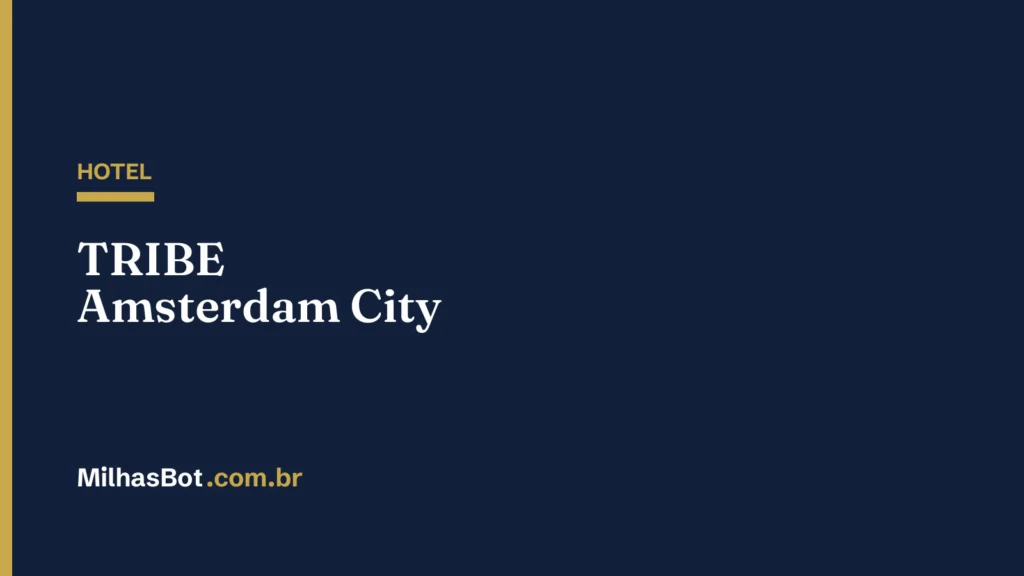 HOTEL: TRIBE Amsterdam City