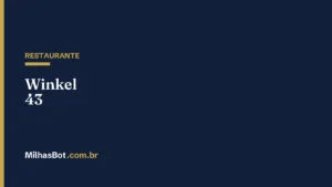 RESTAURANTE: Winkel 43