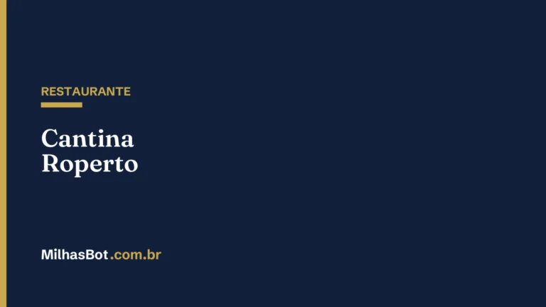 RESTAURANTE: Cantina Roperto