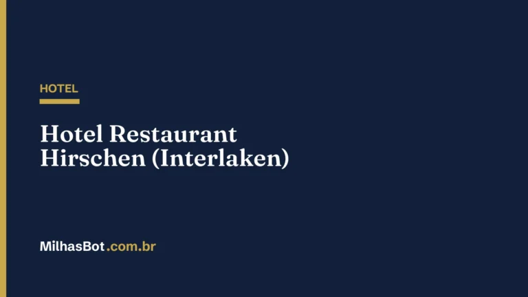 HOTEL: Hotel Restaurant Hirschen (Interlaken)