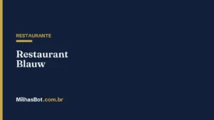 RESTAURANTE: Restaurant Blauw