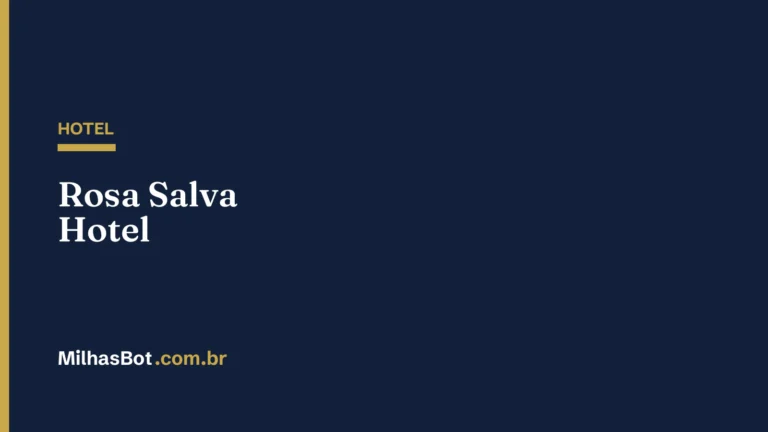 HOTEL: Rosa Salva Hotel