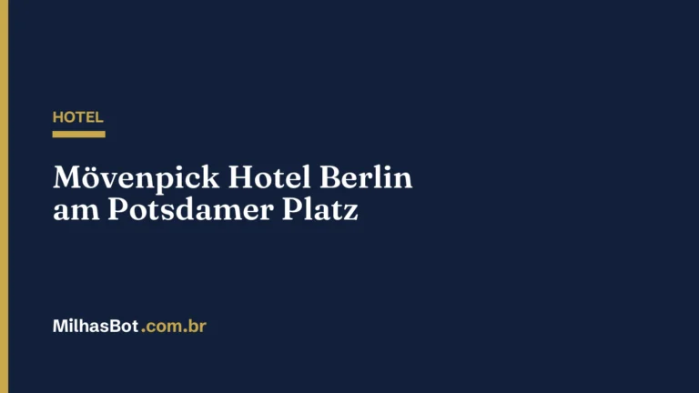 HOTEL: Mövenpick Hotel Berlin am Potsdamer Platz
