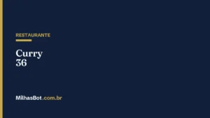 RESTAURANTE: Curry 36