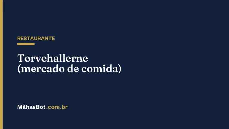 RESTAURANTE: Torvehallerne (mercado de comida)