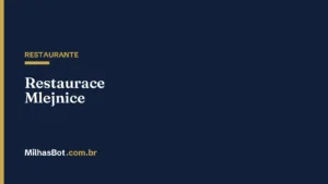 RESTAURANTE: Restaurace Mlejnice