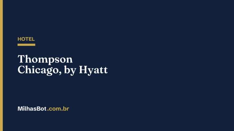 HOTEL: Thompson Chicago, by Hyatt