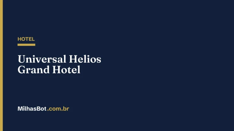 HOTEL: Universal Helios Grand Hotel