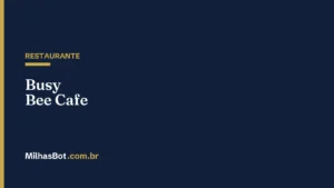 RESTAURANTE: Busy Bee Cafe
