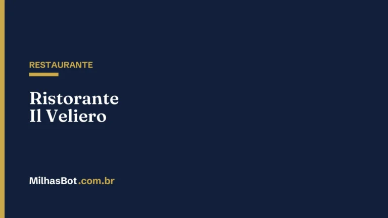 RESTAURANTE: Ristorante Il Veliero