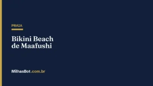 PRAIA: Bikini Beach de Maafushi