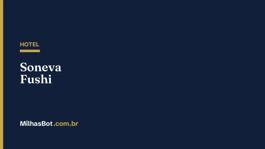 HOTEL: Soneva Fushi