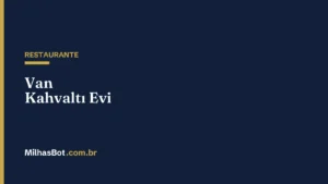 RESTAURANTE: Van Kahvaltı Evi