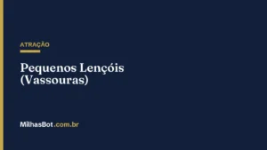 ATRAÇÃO: Pequenos Lençóis (Vassouras)