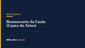 RESTAURANTE: Restaurante da Luzia (Canto do Atins)
