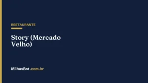 RESTAURANTE: Story (Mercado Velho)