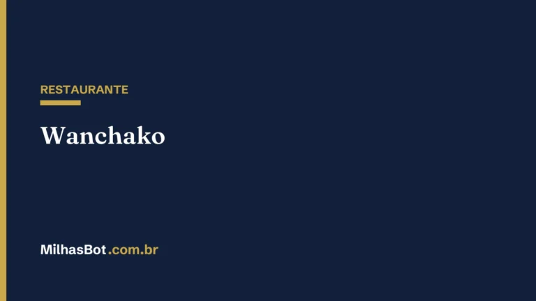 RESTAURANTE: Wanchako