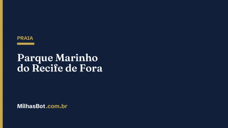 PRAIA: Parque Marinho do Recife de Fora