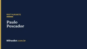 RESTAURANTE: Paulo Pescador