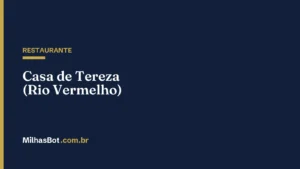 RESTAURANTE: Casa de Tereza (Rio Vermelho)