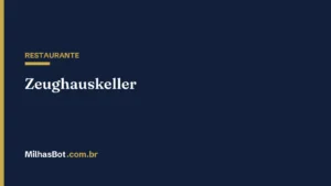 RESTAURANTE: Zeughauskeller