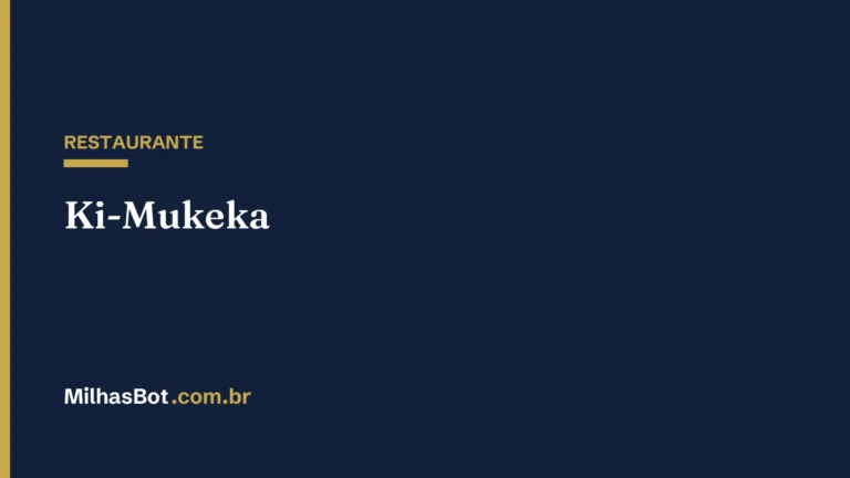 RESTAURANTE: Ki-Mukeka