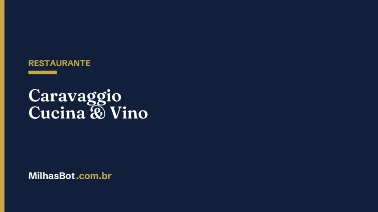 RESTAURANTE: Caravaggio Cucina & Vino