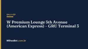 W Premium Lounge 5th Avenue (American Express) – GRU Terminal 3