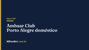 Ambaar Club doméstico – Porto Alegre (POA)