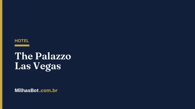 HOTEL: The Palazzo Las Vegas