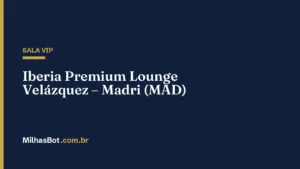 Iberia Premium Lounge Velázquez – Madri (MAD)