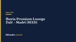 Iberia Premium Lounge Dalí – Madri (MAD)
