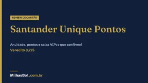 Santander Unique Pontos